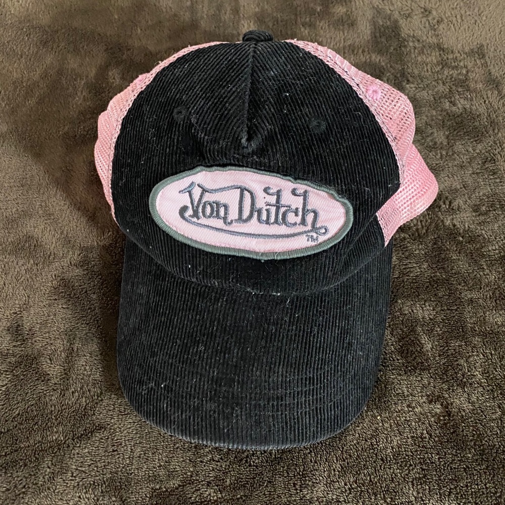 vintage custom von dutch hat